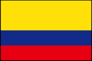 コロンビア国旗小