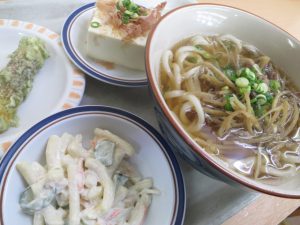 松山生協本店食堂の食事