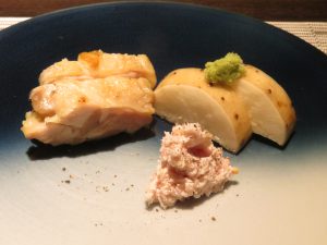 ソラニワの淡路鶏と山芋