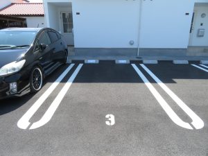 シュクレの駐車区画