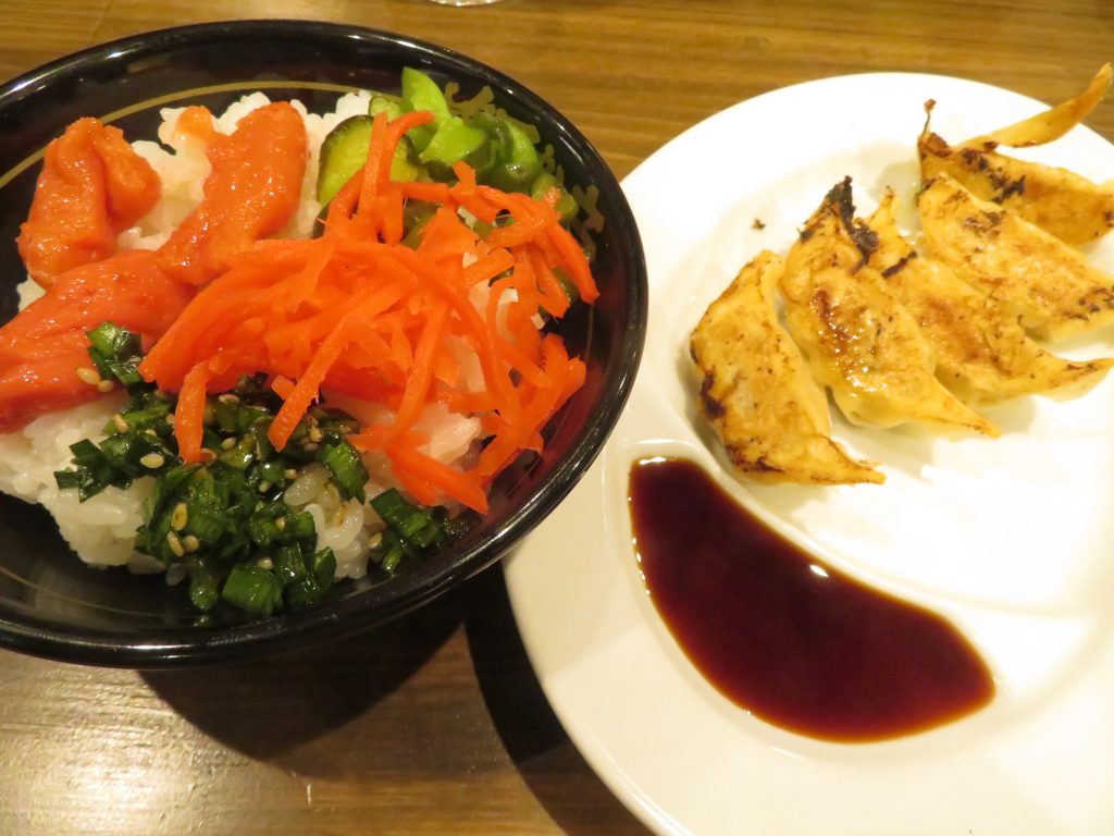 鯉から竜の餃子ライス