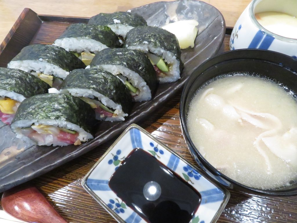 魚勝の海鮮巻ランチ