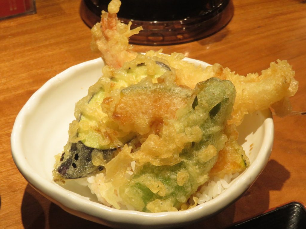 黑船のミニ天丼セット