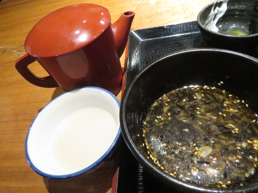 黑船の蕎麦湯