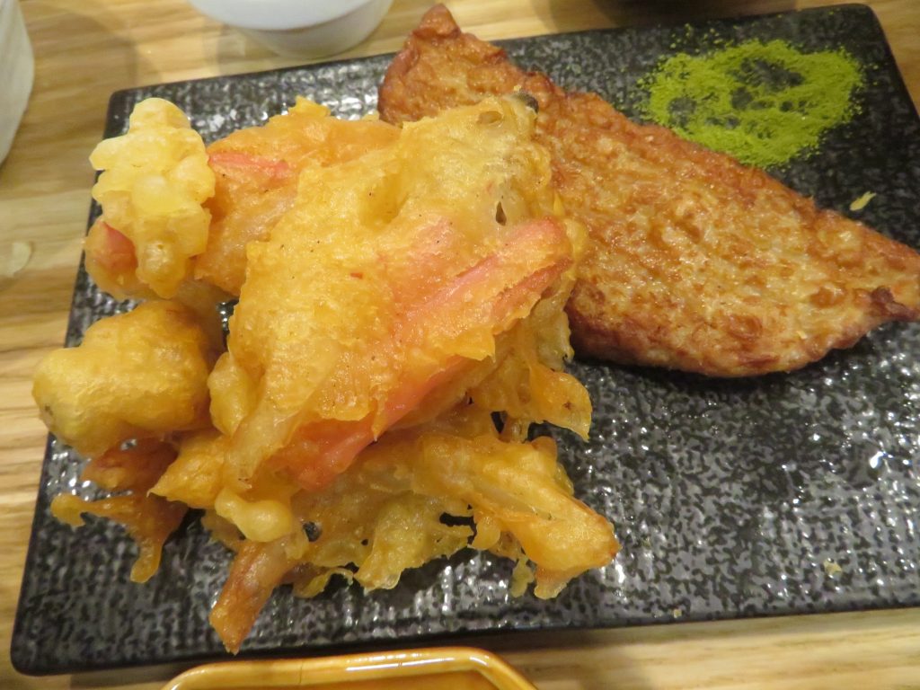 媛天の贅沢コースのじゃこ天等