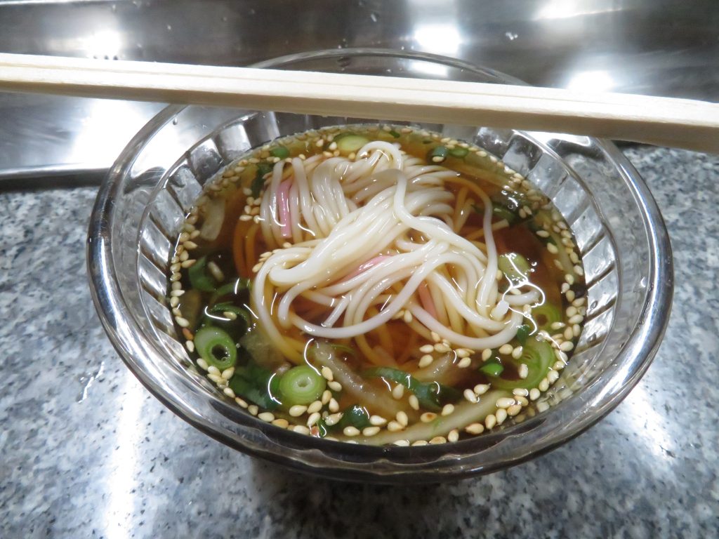 平家谷２０２５のそうめん