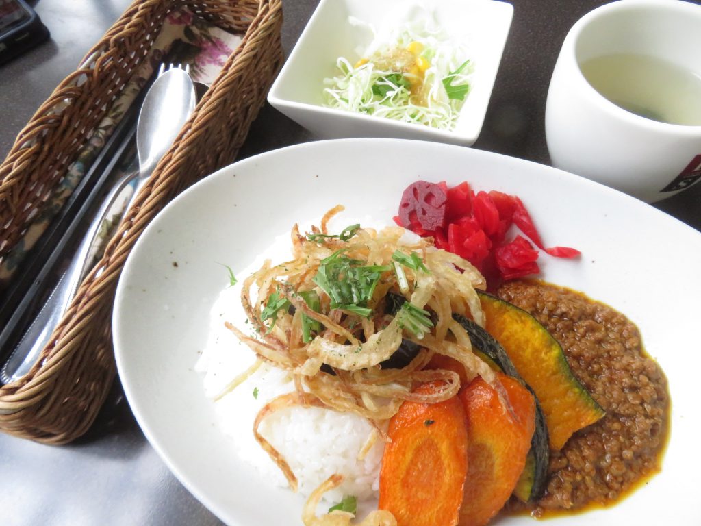フライングスコッツマンの野菜のドライカレー