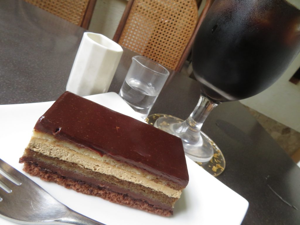 フライングスコッツマンのケーキ