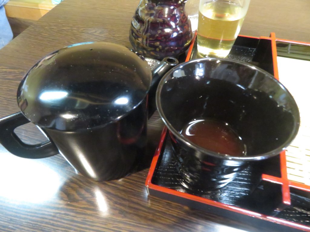 樹のそば湯