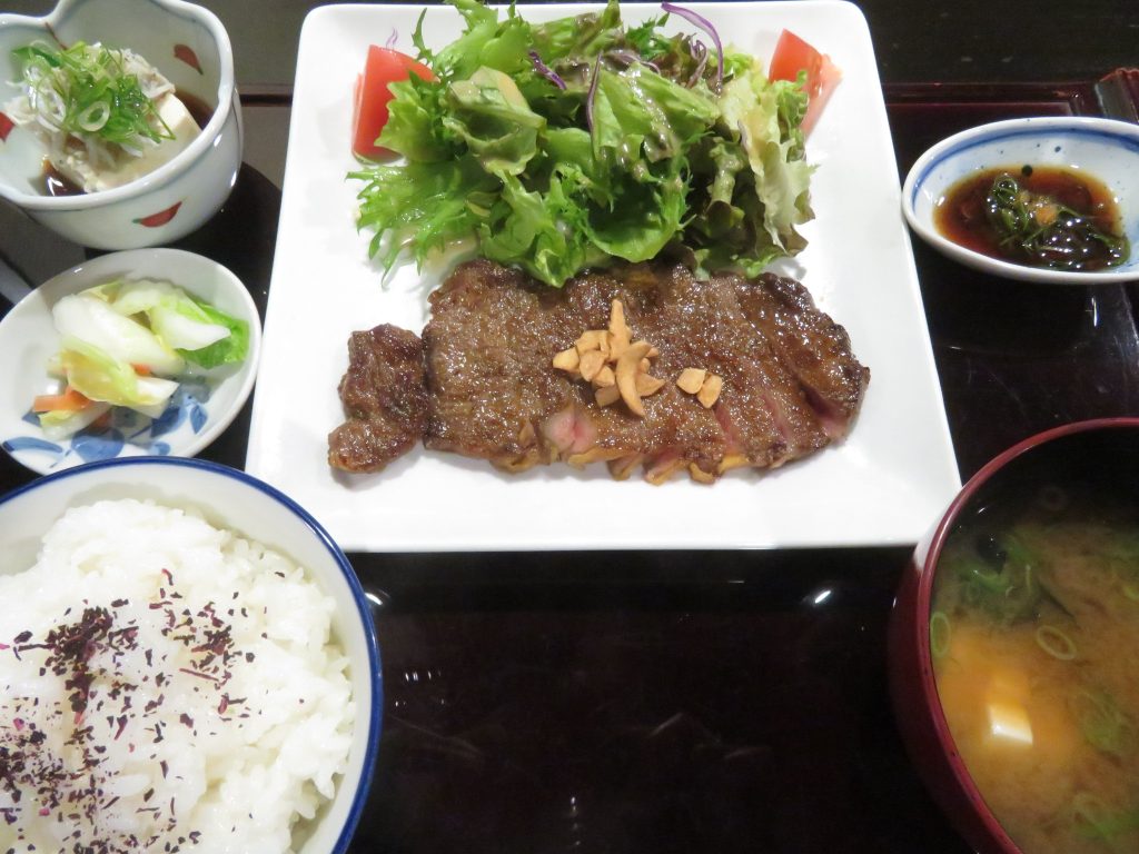 田中家のステーキランチ
