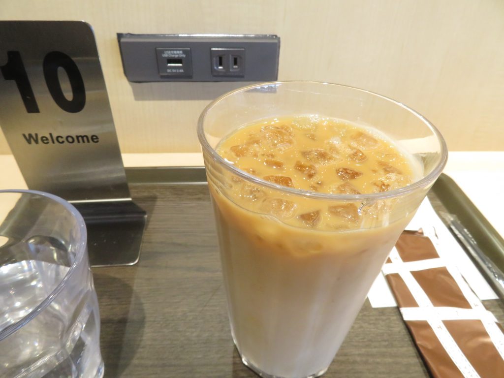 さかい珈琲のアイスカフェオレ