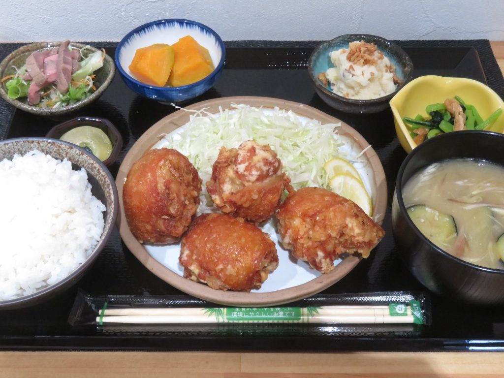 うま幸のイートイン案内掲示