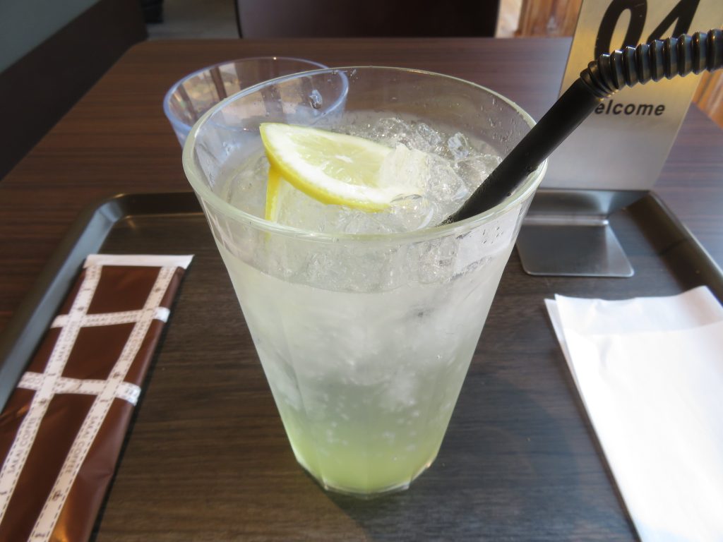 さかい珈琲のレモンスカッシュ