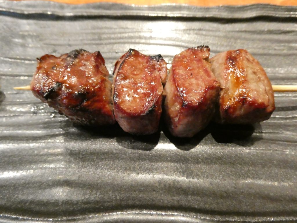 もつ串つばきのハツ