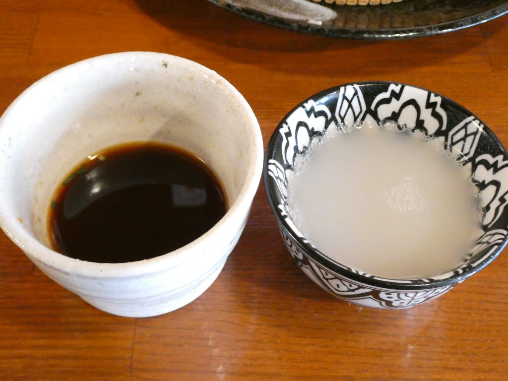 黒船のそば湯