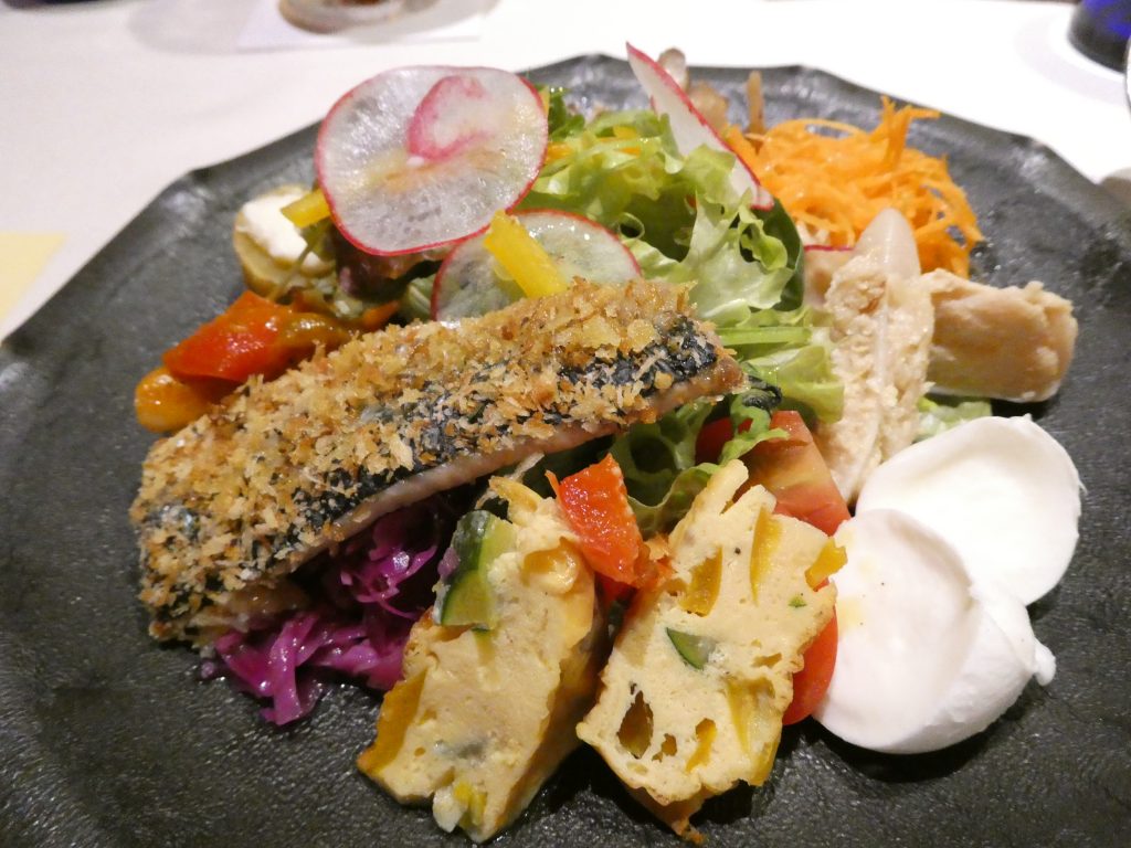 スプレンドの前菜盛り合わせ