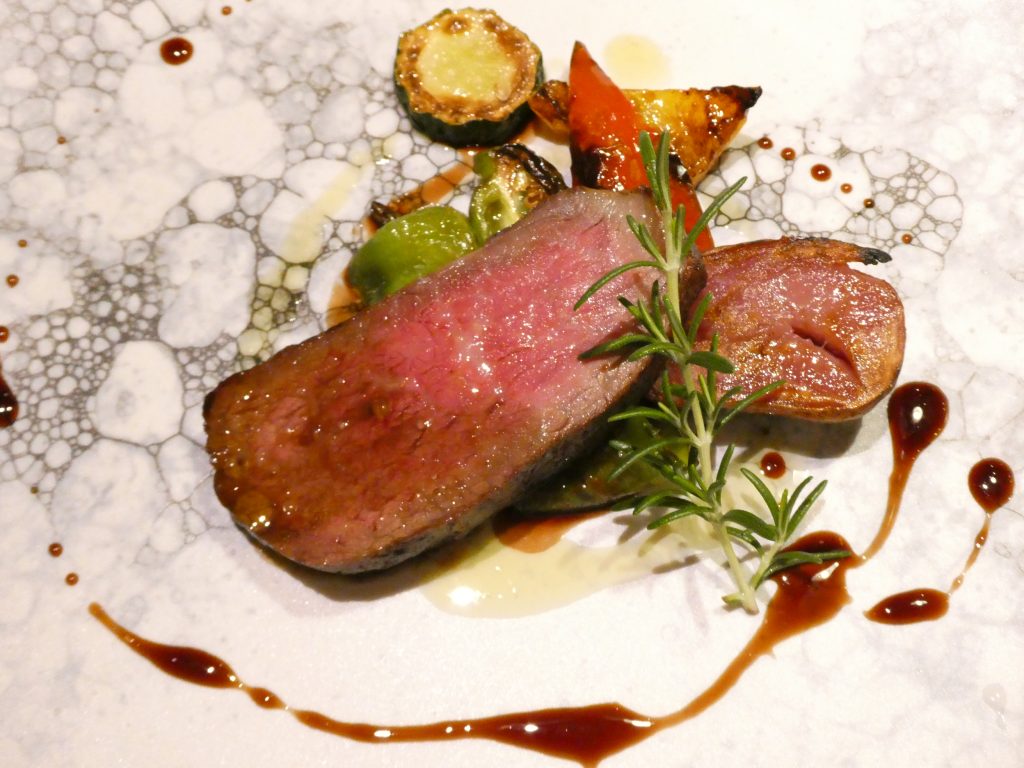 スプレンドの愛媛牛のビステッカ