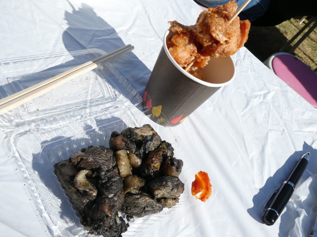 すごいもの博２０２５の媛っこ地鶏・唐揚げ