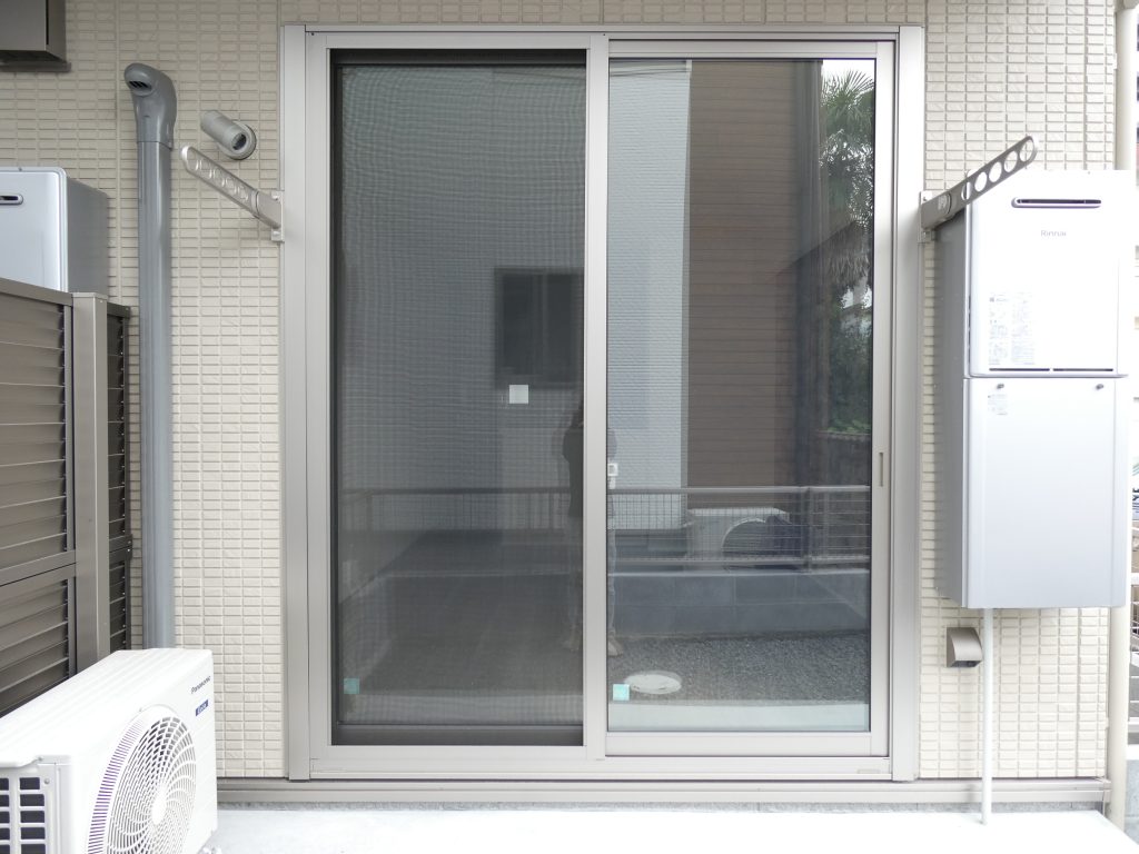 コスモ ラ・ペ１０１のテラス物干し