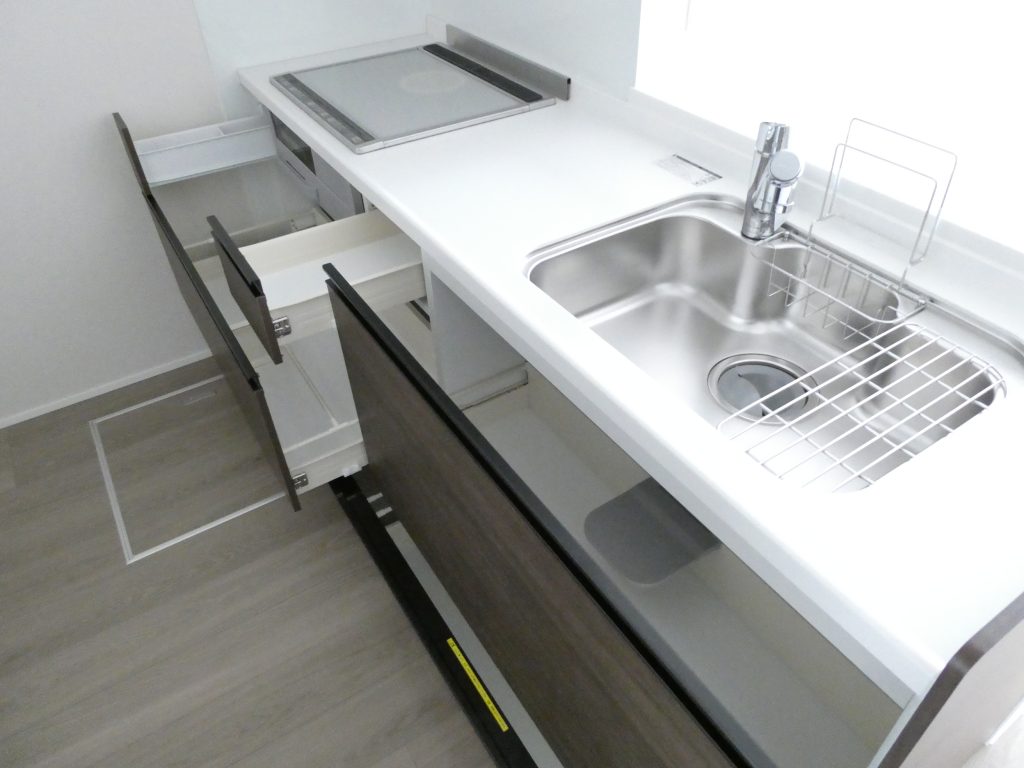 コスモ ラ・ペ101のシステムキッチンOPEN