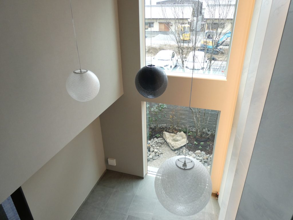 竹原の高級賃貸のホール