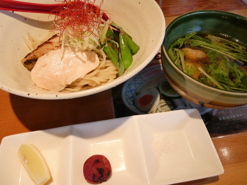 醤和堂の醤油つけ麺